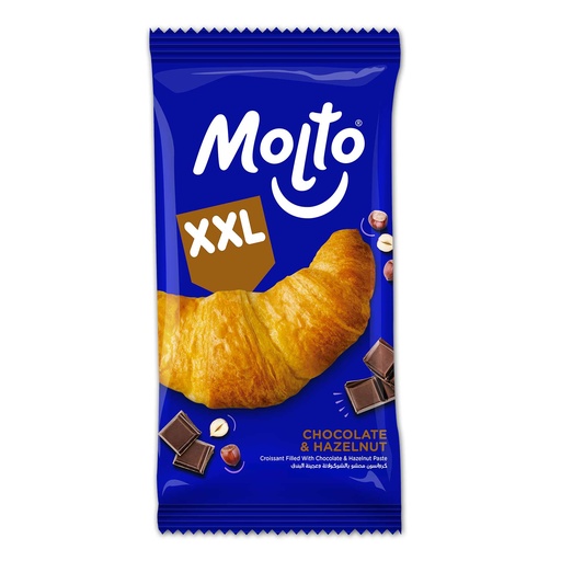 كرواسون مولتو XXL بالشوكولاتة وكريمة البندق - 30 جم
