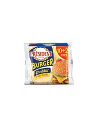 بريزدنت جبنة شرائح برجر مخصوص