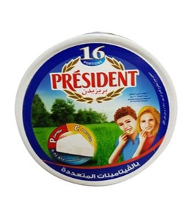 جبنة بريزيدان مثلثات 16 قطعة