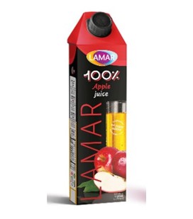 لمار عصير تفاح طبيعي 1 لتر 